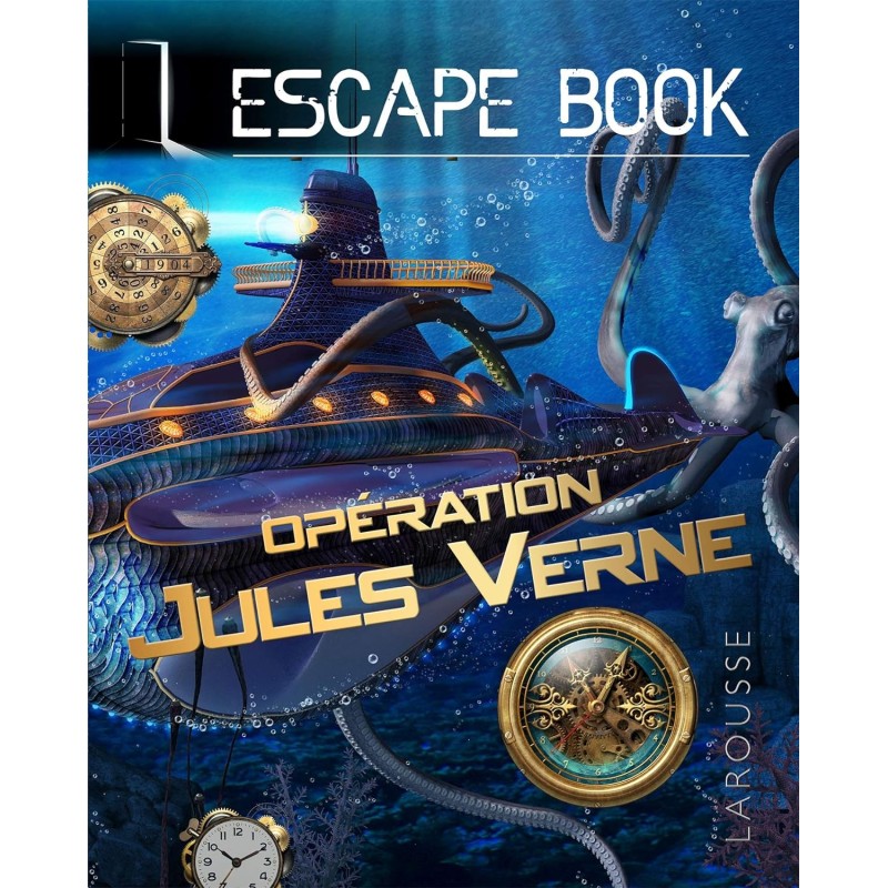 Escape Book Jules Vernes