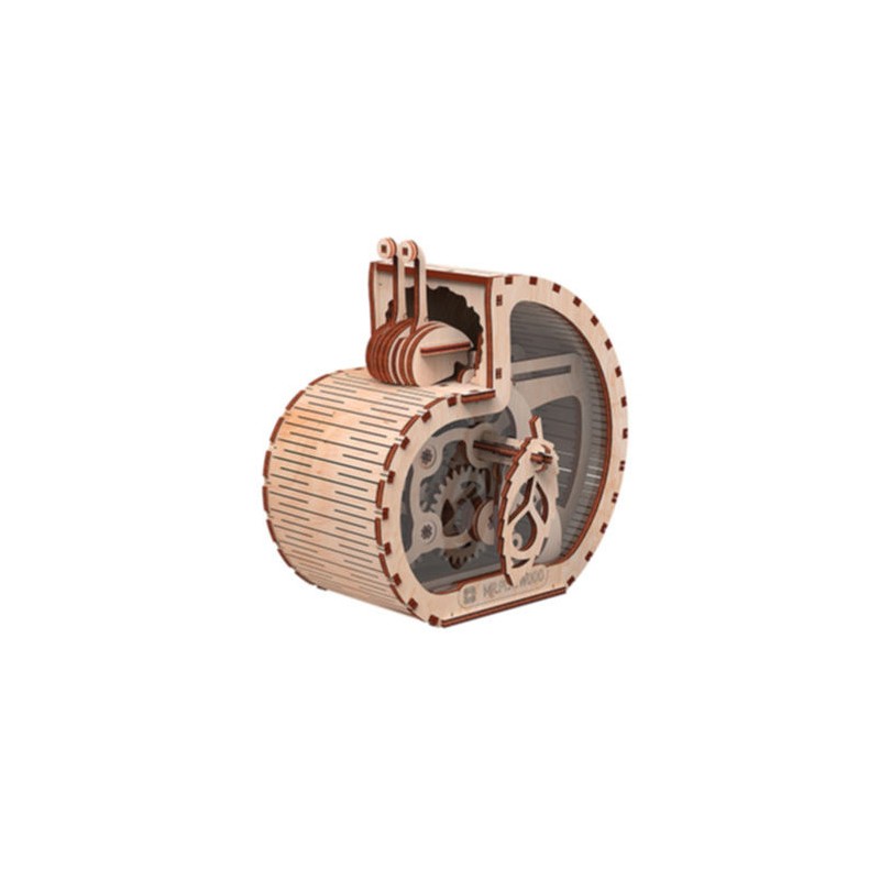 Escargot S Tirelire Maquette 3D Mobile En Bois