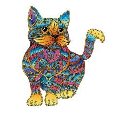 Rainbow Wooden Puzzle Chat 99 Pcs