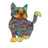 Rainbow Wooden Puzzle Chat 99 Pcs