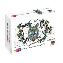 Rainbow Wooden Puzzle Loup 180 Pcs