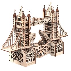 Tower Bridge Maquette 3D Mobile En Bois