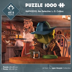 Art&Meeple - Puzzle 1000 Pièces 68X48Cm Mafiozoo