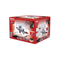 Aérographes A112 + AC01 + Accessoires