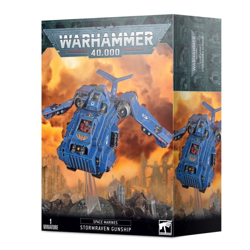 W40K : Adeptus Astartes - Space Marines Stormraven Gunship