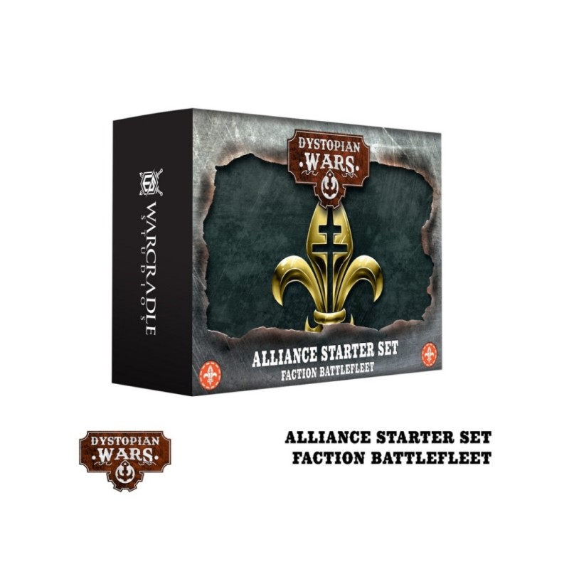 Dystopian Wars: Alliance Starter Set - Faction Battlefleet (ENG)