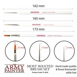 Army Painter - Pinceaux : Most Wanted Brush Set