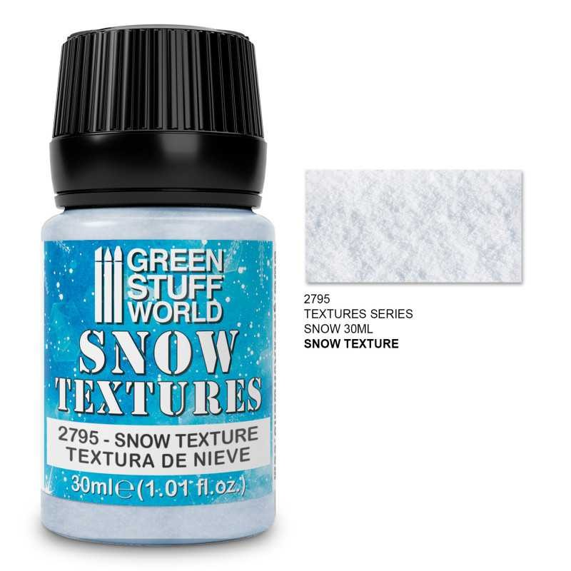 Green stuff world : Acrylic Ground Texture - SNOW 30ml