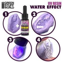 Green stuff world : Résine Ultraviolette 30ml