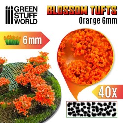Green stuff world : blossom tuft - orange
