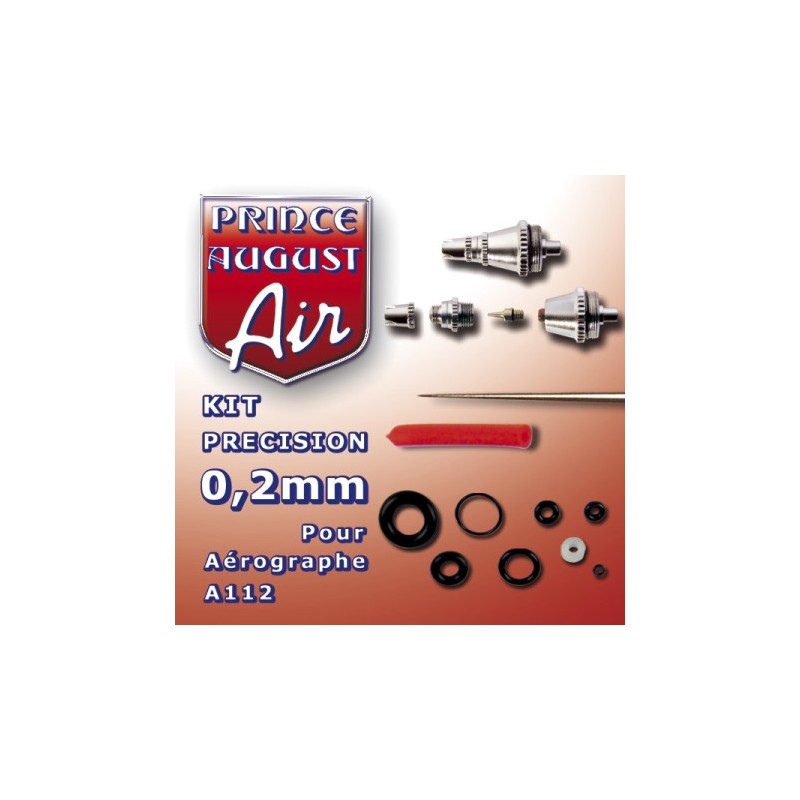 Aérographes Kit de précision 0.2mm pour  A112