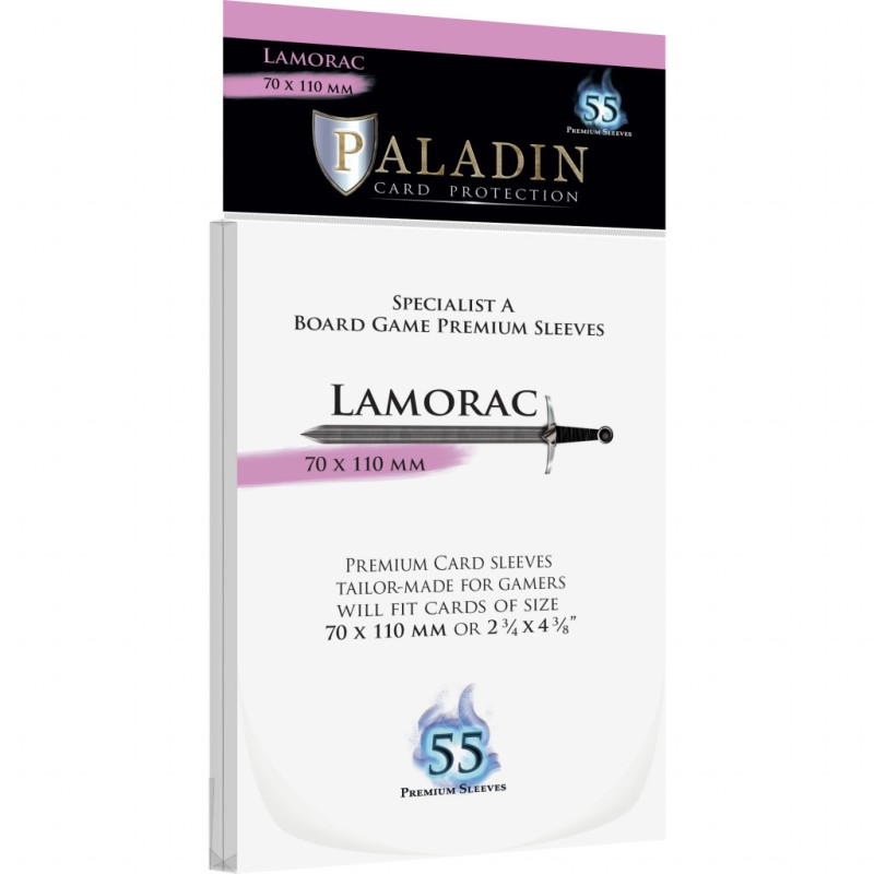 Sleeves Paladin - Lamorac Specialist A - 70 x 110 mm - 55p