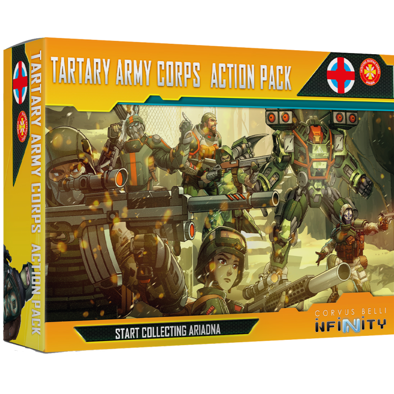 Infinity - Tartary Army Corps Action Pack