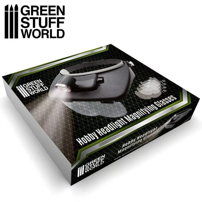 Green stuff world : lunettes loupe grossissante pour travail de précision