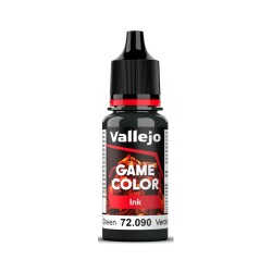 Vallejo : Game Color Ink - Black Green 72.090