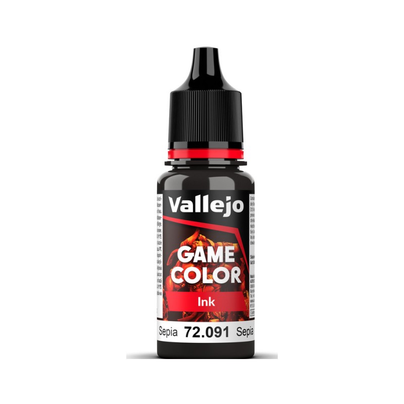 Vallejo : Game Color Ink - Sepia 72.091