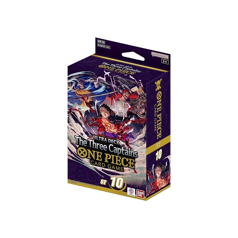 ONE PIECE TCG: ULTRA DECK: THE THREE CAPTAINS [ST-10]