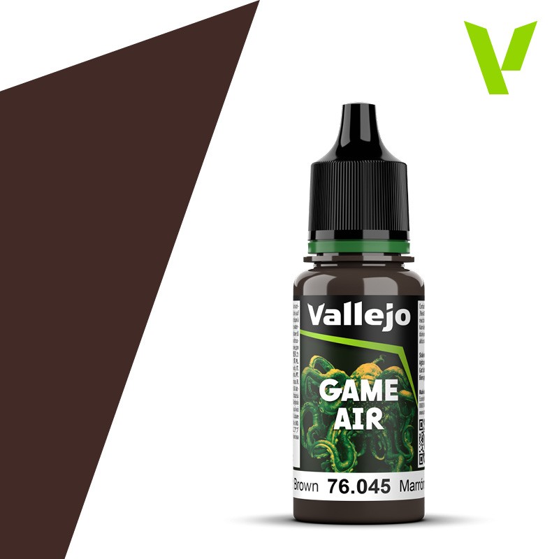 Vallejo :  Game Air - Charred Brown 76.045