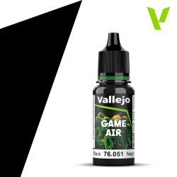 VALLEJO 76.051 Game Air 051 Noir Abîme 18 Ml