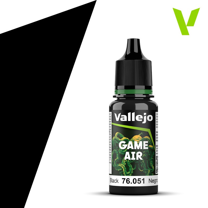 Vallejo : Game Air - Black  76.051