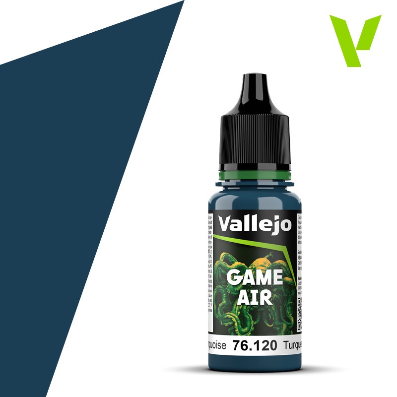 Vallejo :  Game Air - Abyssal Turquoise  76.120