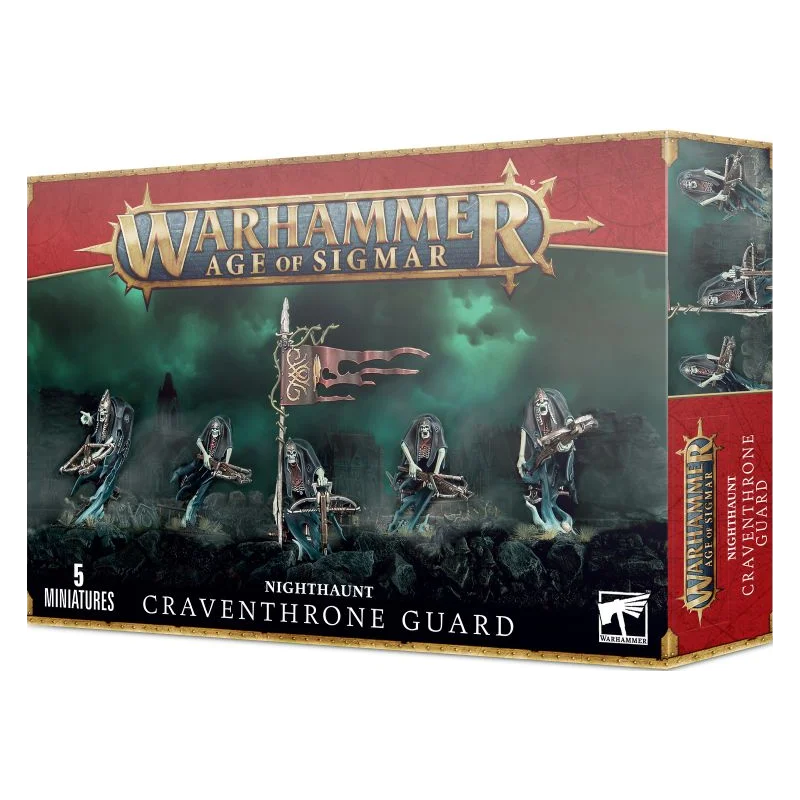 WAoS - Age of Sigmar : Nighthaunt - Craventhrone Guard