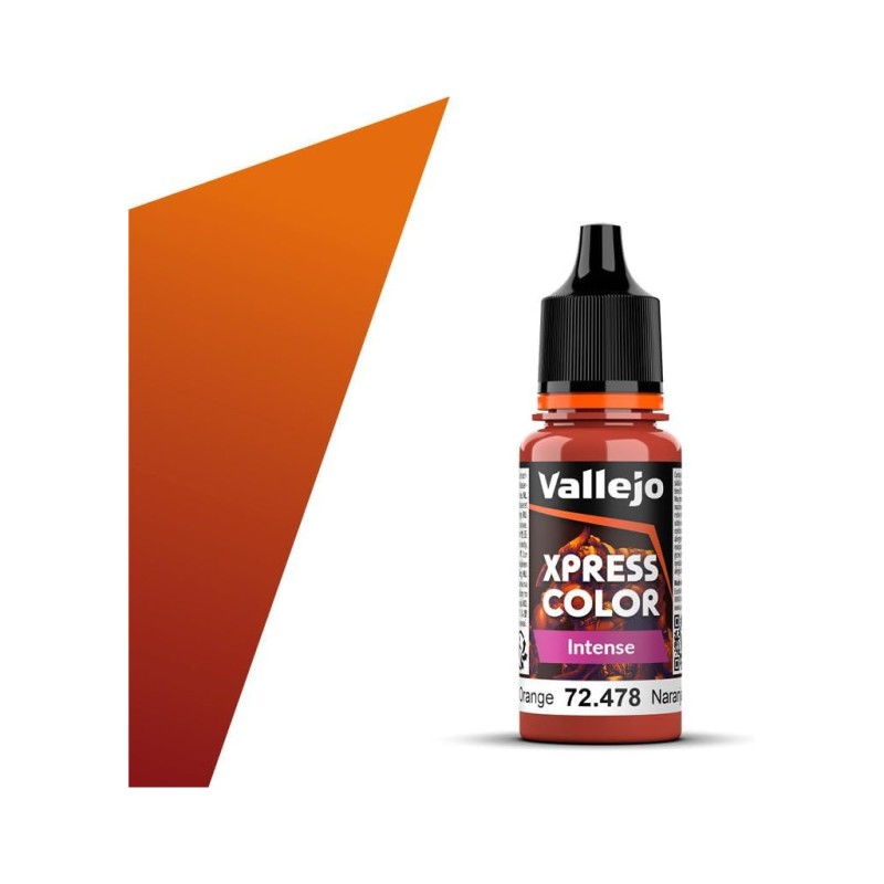 Vallejo : Xpress Color Intense – Phoenix Orange 72.478