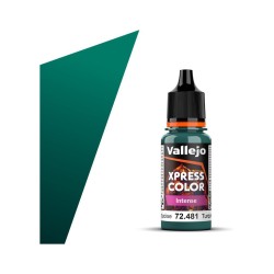 Vallejo 72.481 – Xpress Color Intense – Turquoise Hérétique
