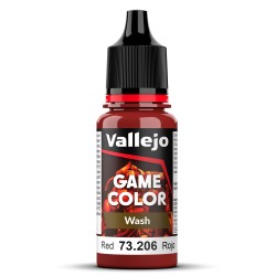 Vallejo : Game Color Wash - Red 73.206