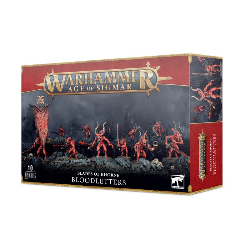 WAoS - Age of Sigmar : Daemons Of Khorne Bloodletters