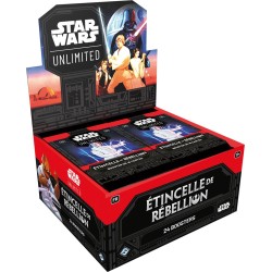 Star Wars Unlimited - Display de 24 Boosters Étincelle de...
