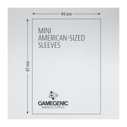 Gamegenic - PRIME - Mini American-Sized - Sleeves - 44 x 67 mm