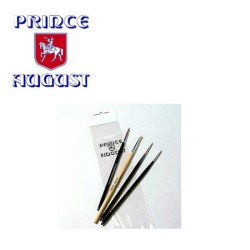 Set de 4 pinceaux prince august sp1