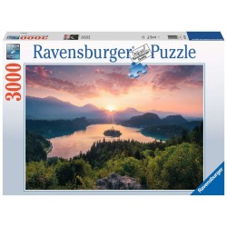 Puzzle 3000 p - Lac de Bled, Slovénie