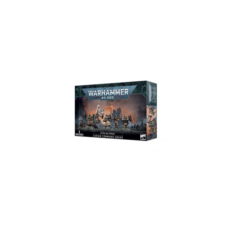 Astra Militarum - Escouade de Commandement Cadienne