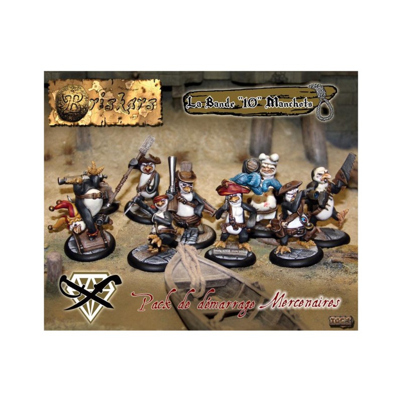 Briskars - Mercenaires - La Bande "10" Manchots