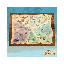 P’tits Pirates - Carte de la Grande Dame Bleue
