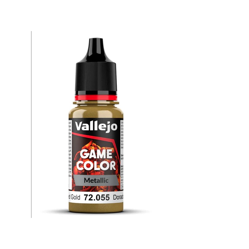 Vallejo Peinture Acrylique Game Color 72.055 Metallic Or poli 17ml