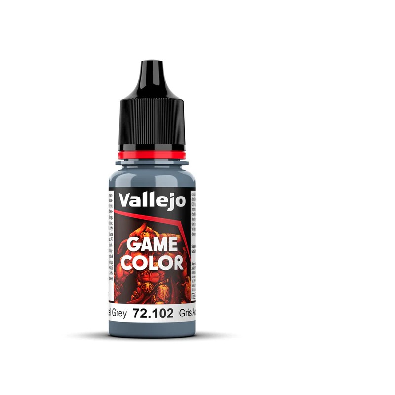 Vallejo :  Game Color - Steel Grey 72.102