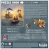 Art&Meeple - Puzzle 1000 Pièces 57,5X57,5Cm Mississippi Queen