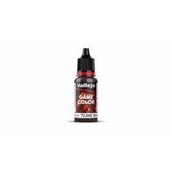 VALLEJO 72.045 GAME COLOR CHARRED BROWN COLOR 17 ML.