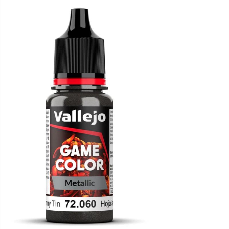 VALLEJO 72.060 GAME COLOR TINNY TIN METALLIC 17 ML.