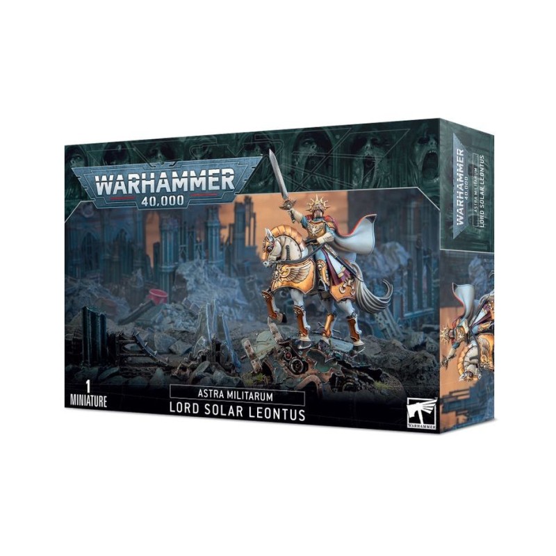 W40K : Astra Militarum - Seigneur Solaire Leontus