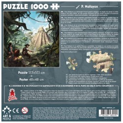 Art & Meeple – Puzzle Tikal - 1000 pièces