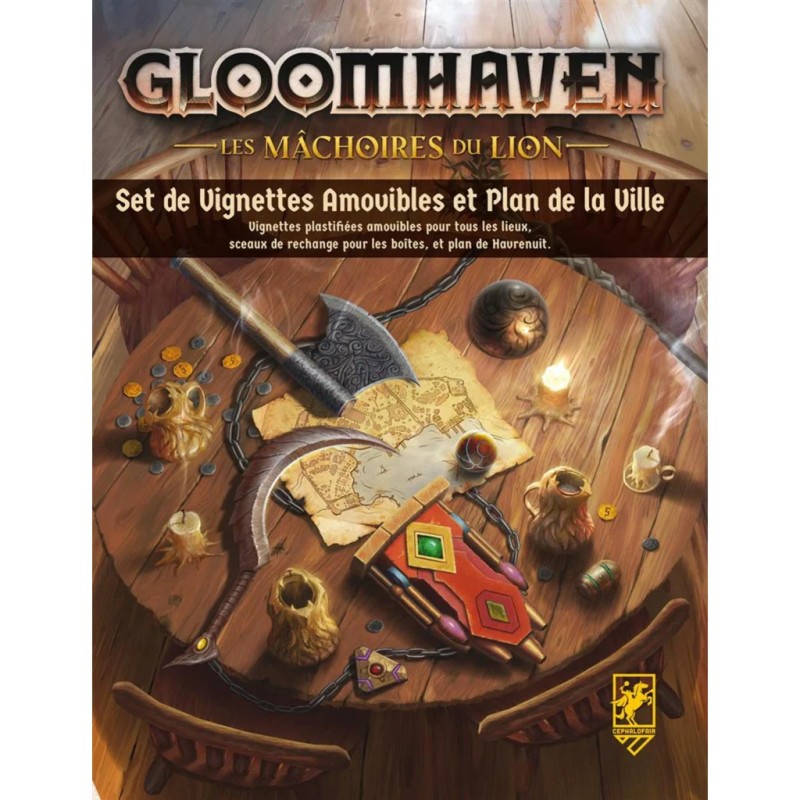 Gloomhaven : Mâchoires du Lion Remov Sticker Set