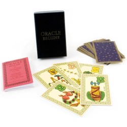 Oracle Belline, 52 Cartes en Coffret Noir et Or - Avec notice trilingue